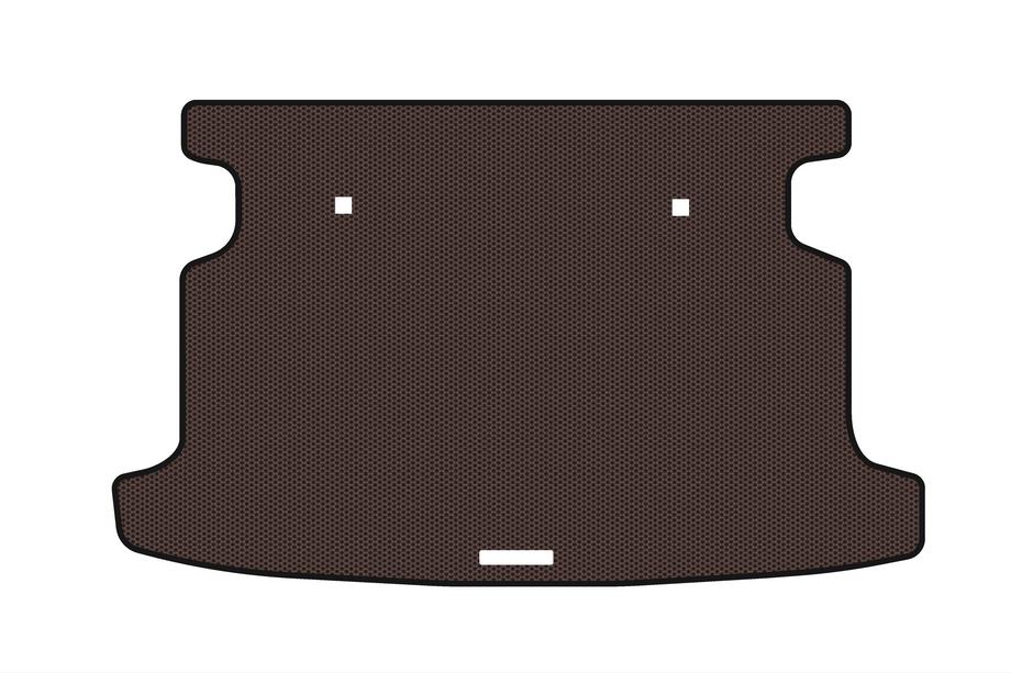 Toyota Corolla 2002–2007 Gummimatta till bagageutrymmet Carsuit (HB, brun) Image