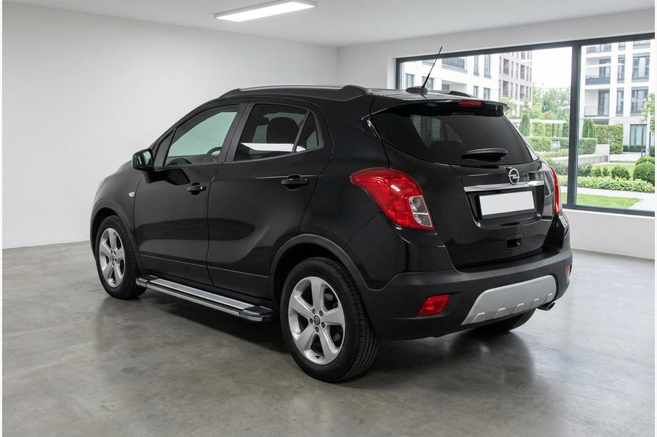 Opel Mokka 2012–2021 Sidosteg Rainbow (2 st, aluminium) Image