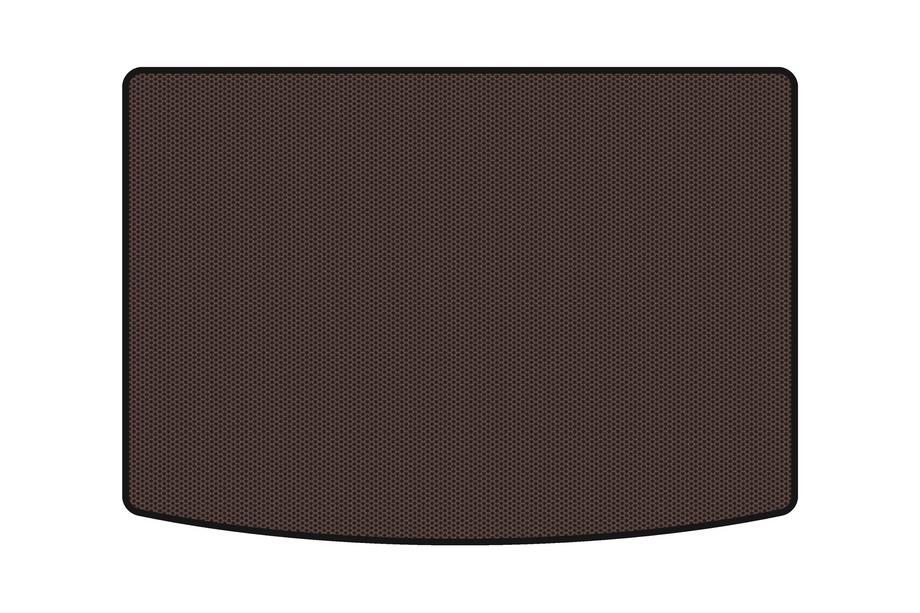 Volkswagen Golf Plus 2004–2014 Gummimatta till bagageutrymmet Carsuit (Brun) Image