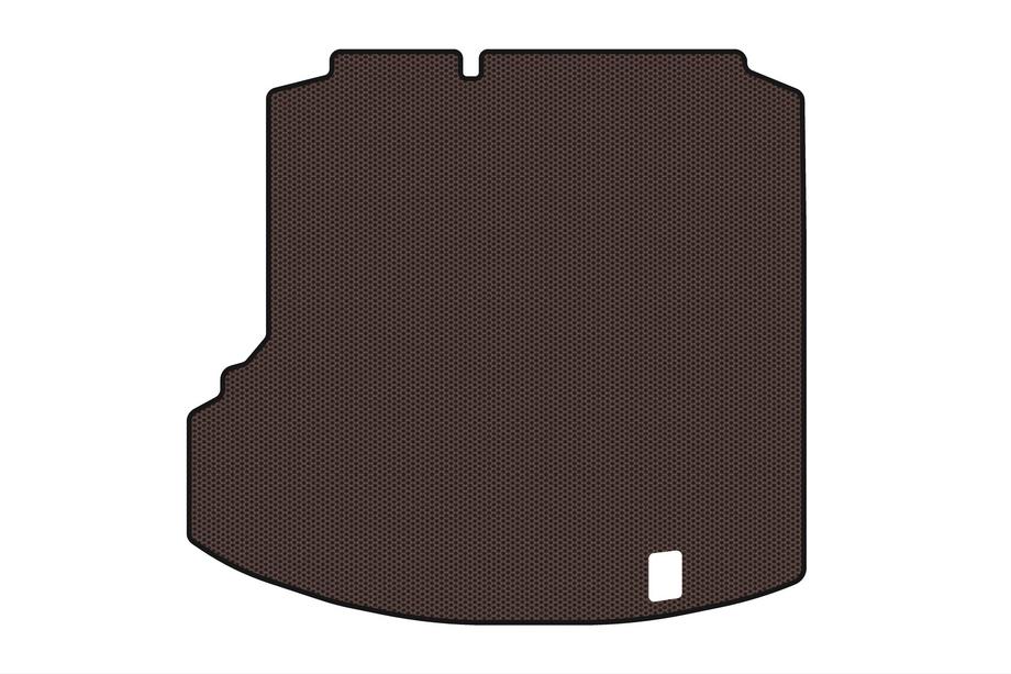 Volkswagen Jetta 2006–2011 Gummimatta till bagageutrymmet Carsuit (SD, brun) Foto 1