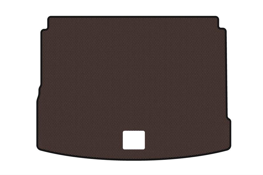 Volkswagen Tiguan 2016–2023 Gummimatta till bagageutrymmet Carsuit V2 (USA, brun) Image