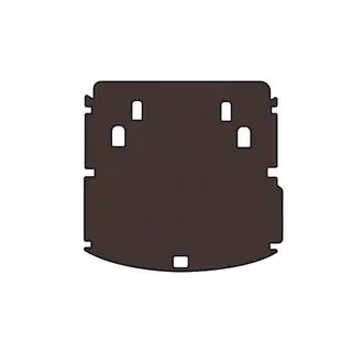 Gummimatta för bagageutrymmet Carsuit V-1 (Brun) foto 1