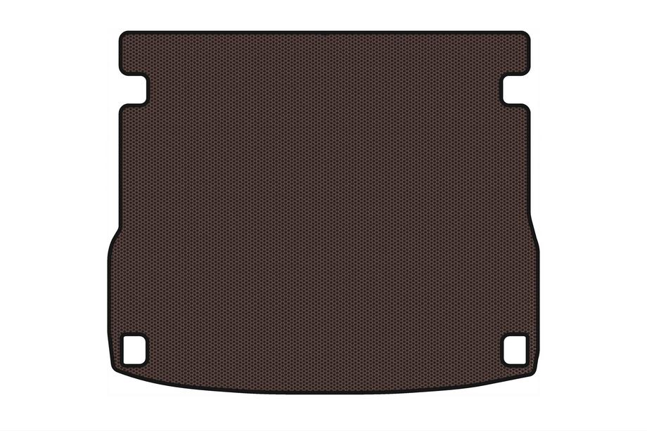 Audi Q5 2008–2017 Gummimatta till bagageutrymmet Carsuit V-2 (Brun) Foto 1