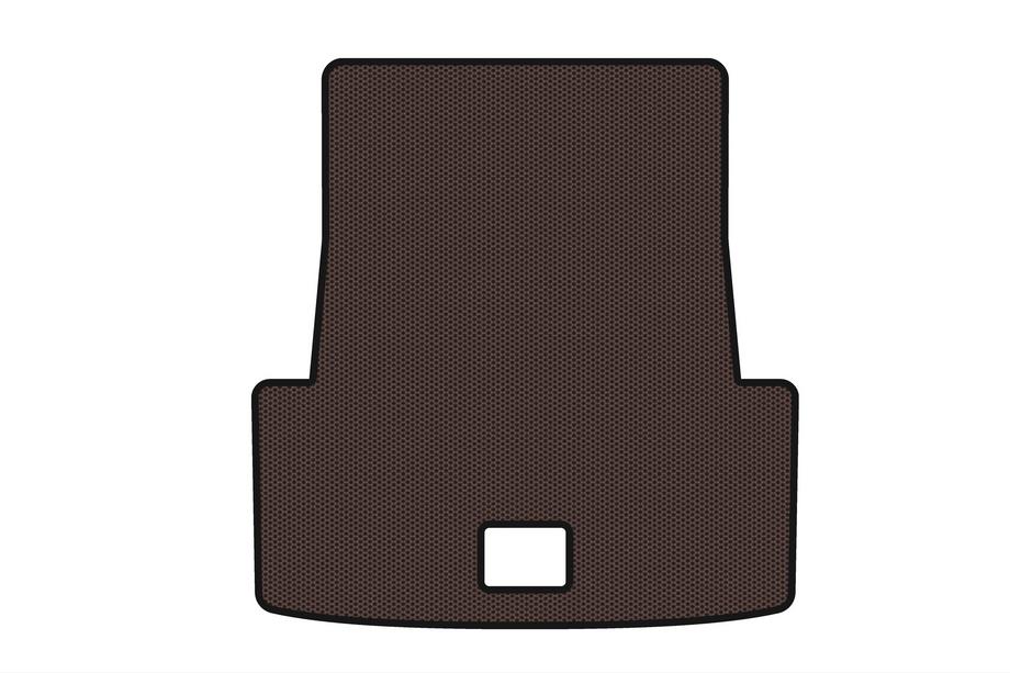 BMW 3-serie E90/E91 2005–2011 Gummimatta för bagageutrymmet Carsuit V-2 (För E90, brun) Image