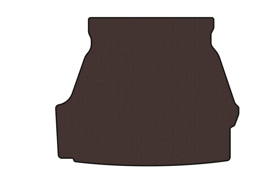 BMW 5-serie E34 1988–1995 Bagagerumsmatta i gummi Carsuit V-2 (SD, brun) Image