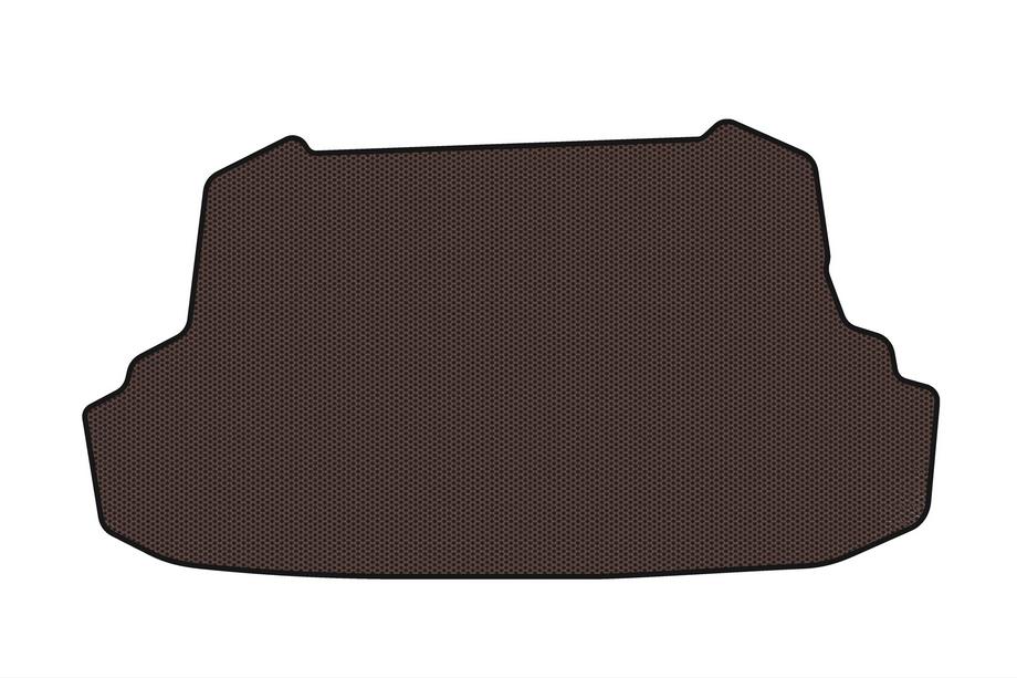 BYD F3 2013–2015 Gummimatta till bagageutrymmet Carsuit (med urtag för gastank, SD, brun) Image