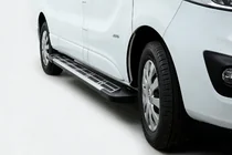 Nissan Primastar 2002–2014 Sidosteg Sunrise (2 st, aluminium) foto 1