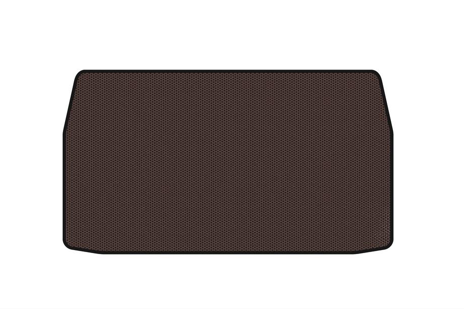 Mitsubishi Grandis 2003–2011 Gummimatta till bagageutrymmet Carsuit (3 rader, brun) Image