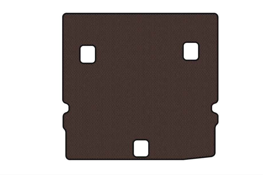 Chevrolet Orlando 2010–2018 Gummimatta till bagageutrymmet Carsuit V-2 (Brun) Image