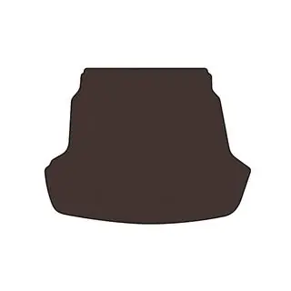 Gummimatta till bagageutrymmet Carsuit (2014-2017, brun) foto 1