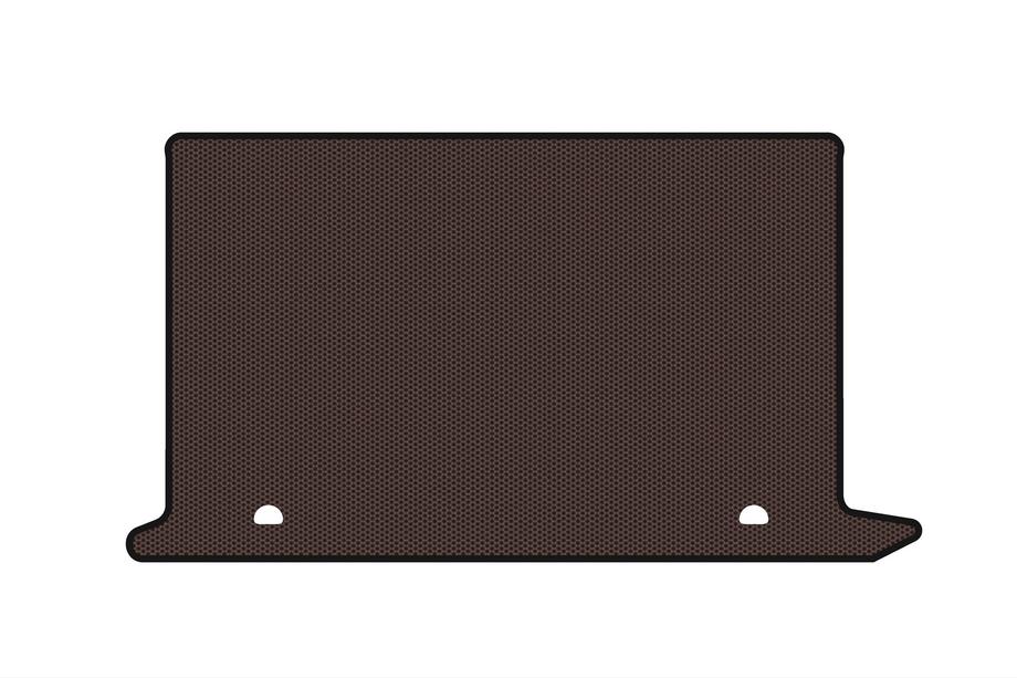 Fiat Doblo II 2010–2022 Gummimatta till bagageutrymmet Carsuit V2 (Brun) Image