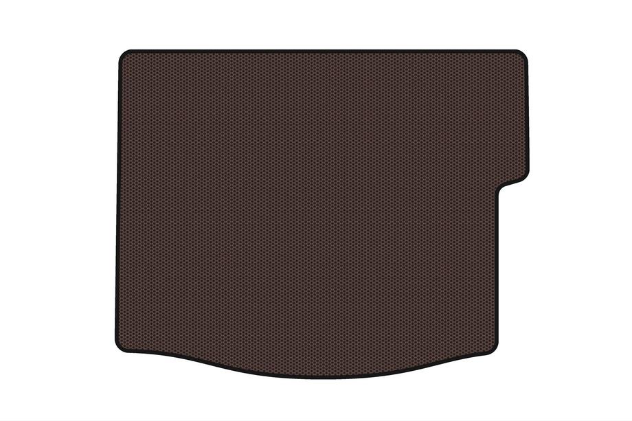 Ford Focus III 2011–2017 Gummimatta för bagageutrymmet Carsuit (med subwoofer, HB, brun) Foto 1