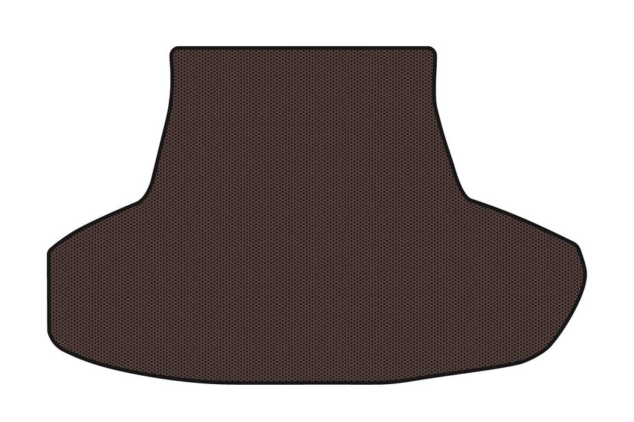 Infiniti Q50/Q60 2013–2024 Gummimatta för bagageutrymmet Carsuit (utan reservhjul och 2 batterier, SD, brun) Image