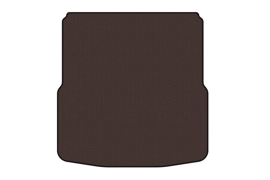 Skoda Superb 2009–2015 Carsuit gummimatta till bagageutrymmet (dubbelt lastgolv, SW, brun) Foto 1
