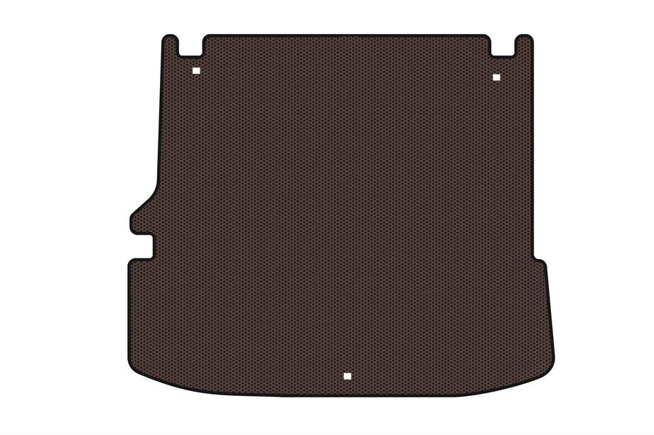 Toyota Highlander 2019– Gummimatta till bagageutrymmet Carsuit V2 (med subwoofer, 7-sits, brun) Image