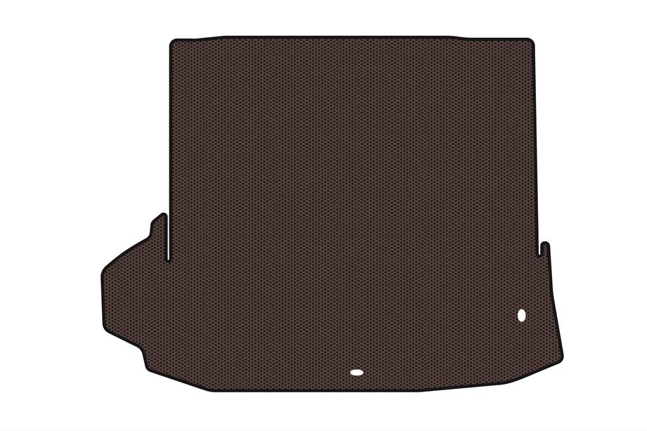 Toyota Highlander 2019– Gummimatta till bagageutrymmet Carsuit V3 (utan subwoofer, 7-sits, brun) Image