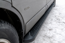 Opel Vivaro 2001–2015 Sidosteg Allmond Black (2 st, aluminium) foto 1