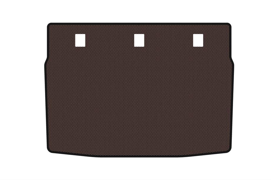 Kia Forte 2008–2024 Gummimatta till bagageutrymmet Carsuit (2008-2012, brun) Image