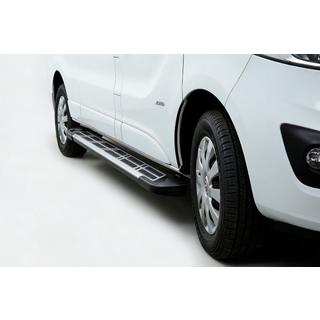 Sidosteg Sunrise (2 st, aluminium) Opel Vivaro 2001–2015 foto 1