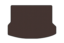 Nissan X-trail T32/Rogue 2014–2021 Gummimatta för bagageutrymmet Carsuit (5-sits, Europa, brun) foto 1
