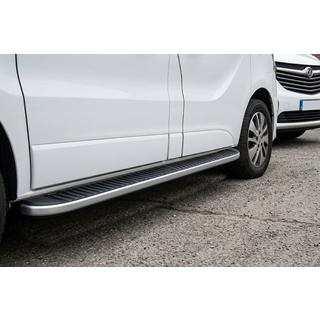 Sidosteg Tayga Grey (2 st, aluminium) Opel Vivaro 2001–2015 foto 1