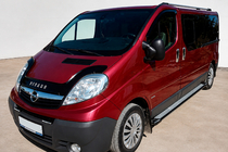 Opel Vivaro 2001–2015 Sidosteg Rainbow (2 st, aluminium) foto 1