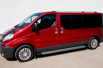 Renault Trafic 2001–2015 Sidosteg Rainbow (2 st, aluminium) foto 2