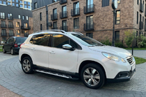 Peugeot 2008 2013–2019 Sidosteg Sunrise (2 st, aluminium) foto 1