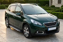 Peugeot 2008 2013–2019 Sidosteg Line (2 st, aluminium) foto 1