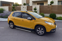 Peugeot 2008 2013–2019 Sidosteg Duru (2 st, aluminium) foto 1