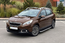 Peugeot 2008 2013–2019 Sidosteg Tayga Grey (2 st, aluminium) foto 1