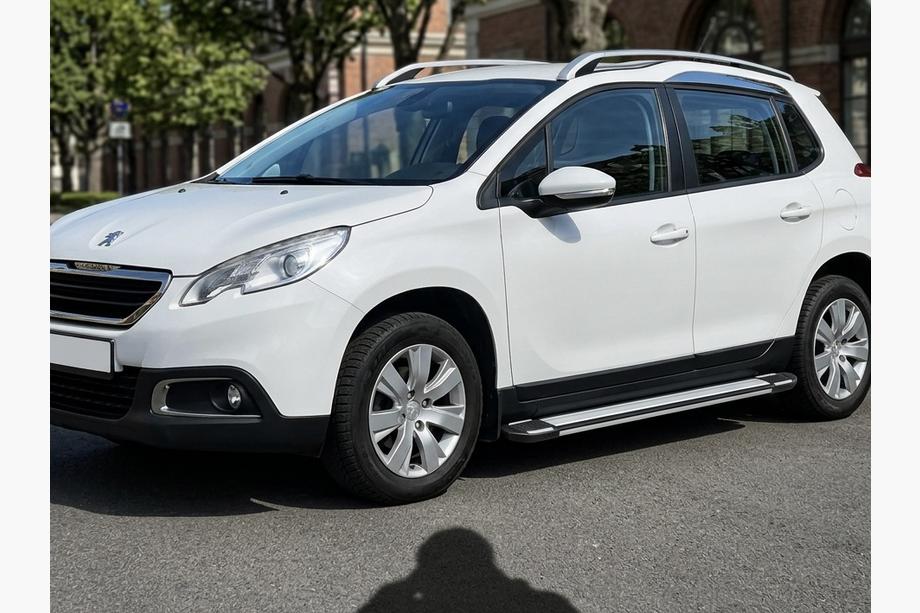 Peugeot 2008 2013–2019 Sidosteg Rainbow (2 st, aluminium) Image