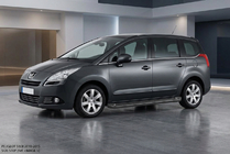Peugeot 5008 2009–2016 Sidosteg Allmond Black (2 st, aluminium) foto 1