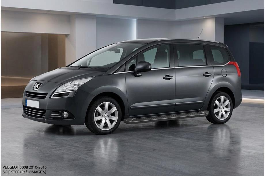 Peugeot 5008 2009–2016 Sidosteg Allmond Black (2 st, aluminium) Image