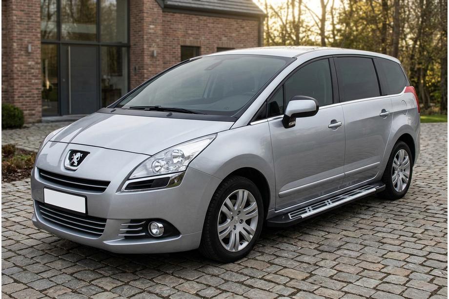 Peugeot 5008 2009–2016 Sidosteg Sunrise (2 st, aluminium) Image