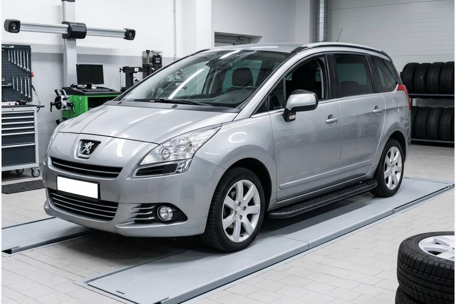 Peugeot 5008 2009–2016 Sidosteg Bosphorus Black (2 st, aluminium) Image