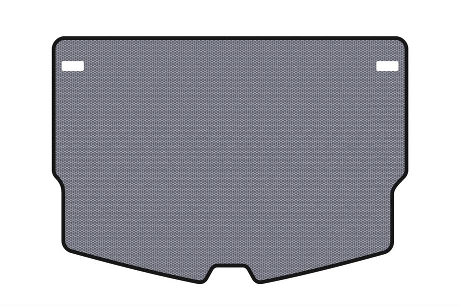 Nissan Note 2012–2020 Gummimatta till bagageutrymmet Carsuit (HB, grå) Image