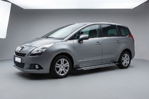 Peugeot 5008 2009–2016 Sidosteg Rainbow (2 st, aluminium) foto 1