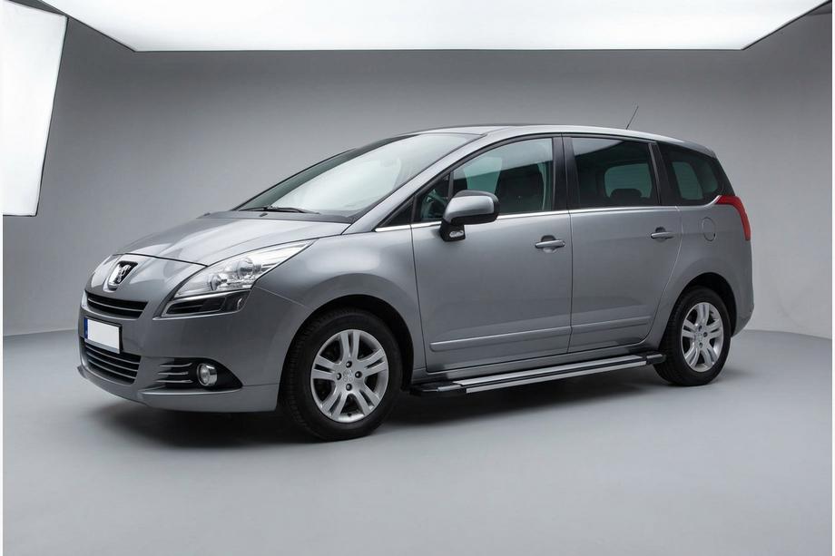 Peugeot 5008 2009–2016 Sidosteg Rainbow (2 st, aluminium) Image