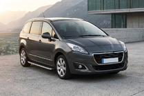 Peugeot 5008 2009–2016 Sidosteg Fullmond (2 st, aluminium) foto 1