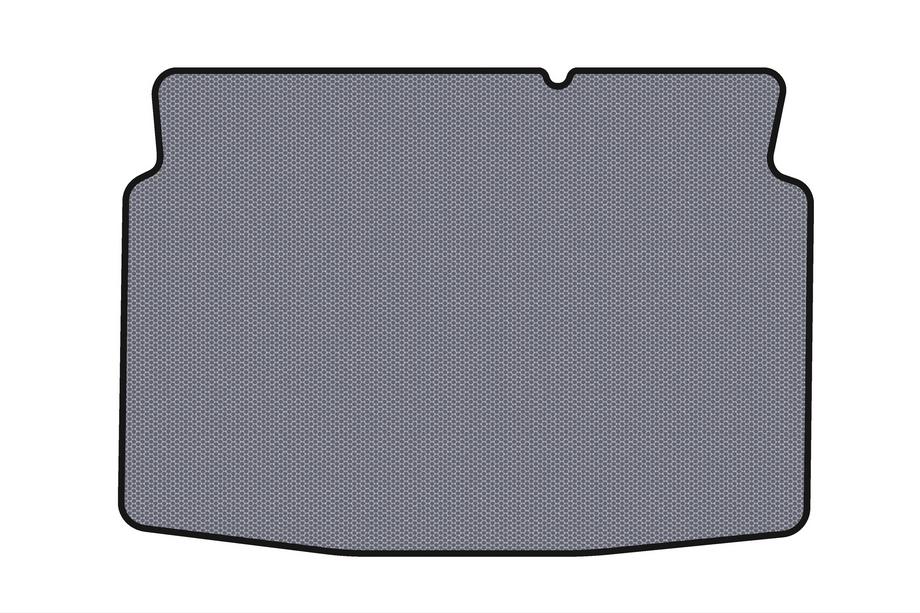 Peugeot 207 2006–2014 Gummibagagerumsmatta Carsuit (HB, 5-dörrars, grå) Image