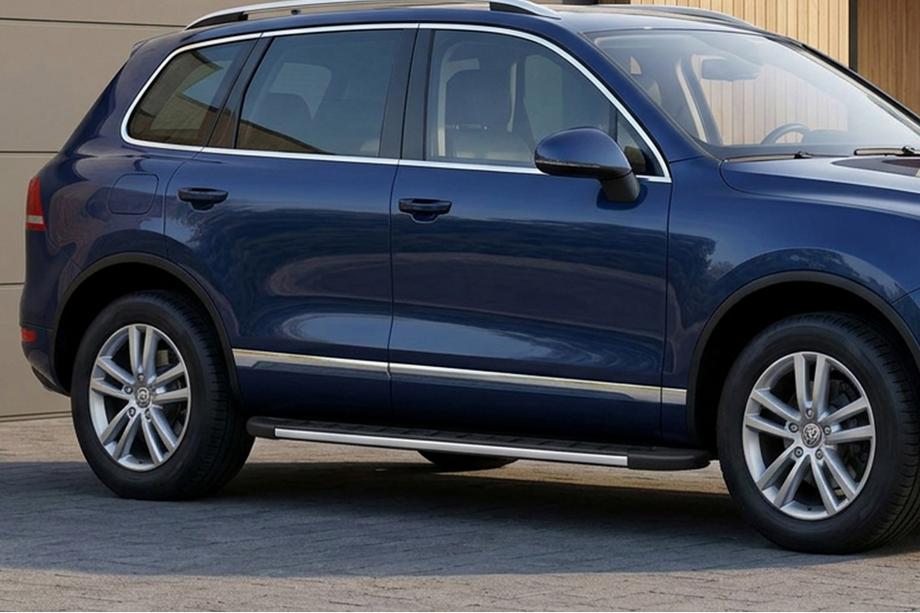 Porsche Cayenne 2003–2010 Sidosteg Duru (2 st, aluminium) Image