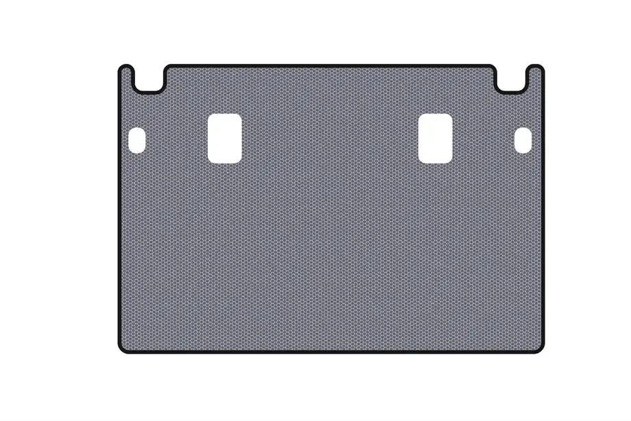 Toyota 4Runner 2009–2024 Gummimatta för bagageutrymmet Carsuit (2014-2024, 7-sits, grå) Image