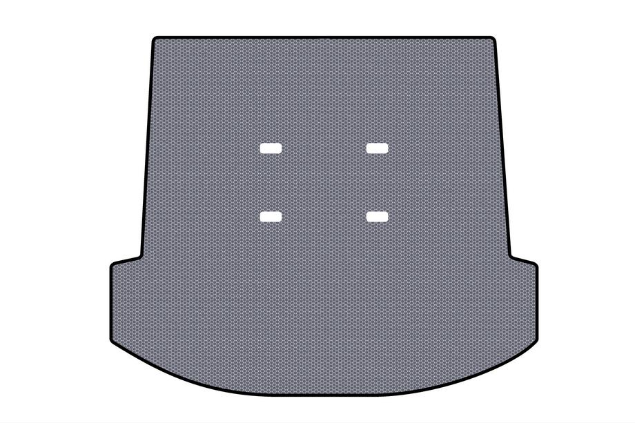 Toyota Fortuner 2006–2015 Gummimatta till bagageutrymmet Carsuit (Grå) Image