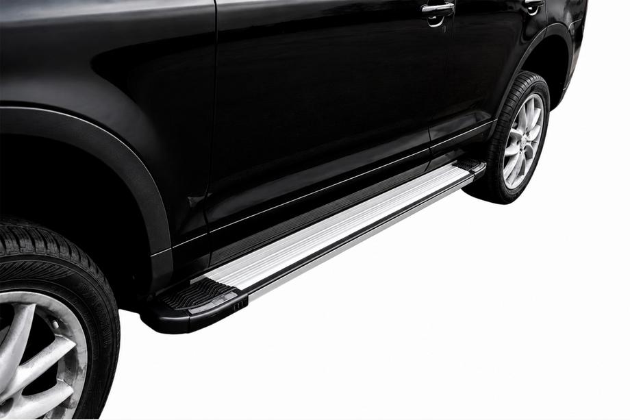 Porsche Cayenne 2003–2010 Sidosteg Rainbow (2 st, aluminium) Image
