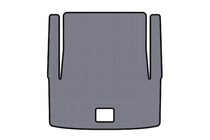 BMW 3-serie E90/E91 2005–2011 Gummimatta till bagageutrymmet Carsuit V-1 (För E90, grå) foto 1
