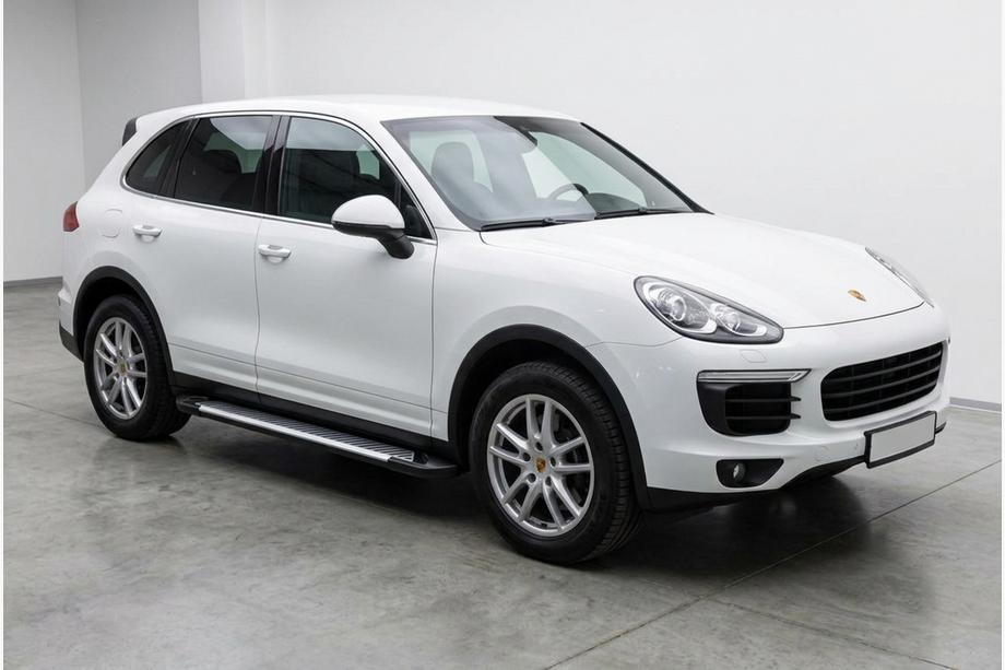 Porsche Cayenne 2010–2017 Sidosteg Line (2 st, aluminium) Image