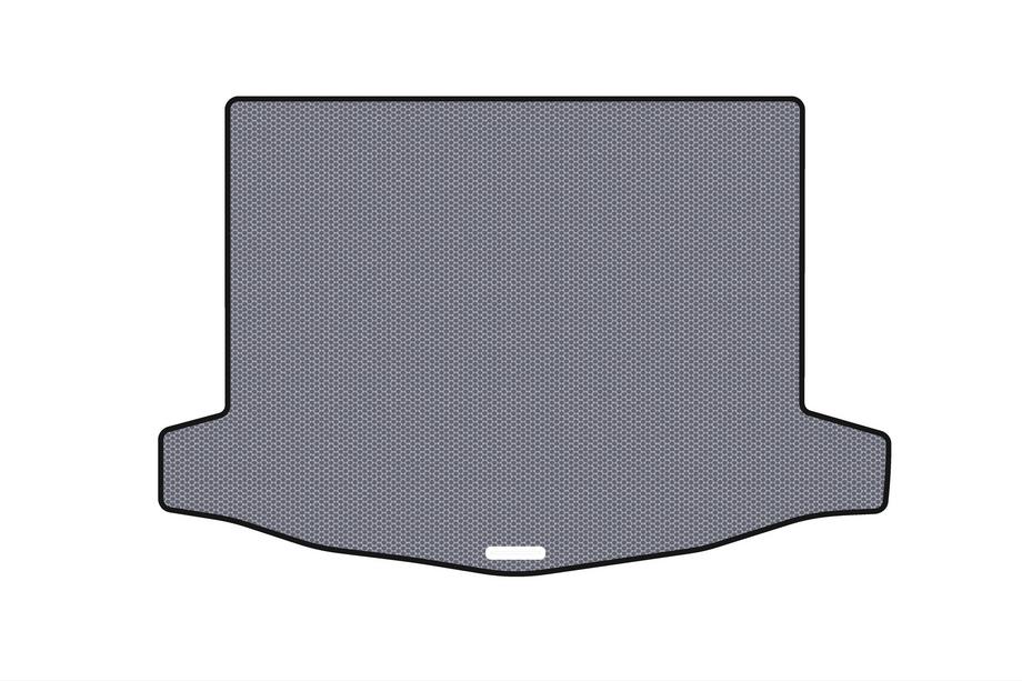 Honda Civic HB 2012–2020 Gummibagagerumsmatta Carsuit (2011-2014, HB, 5-dörrars, grå) Image