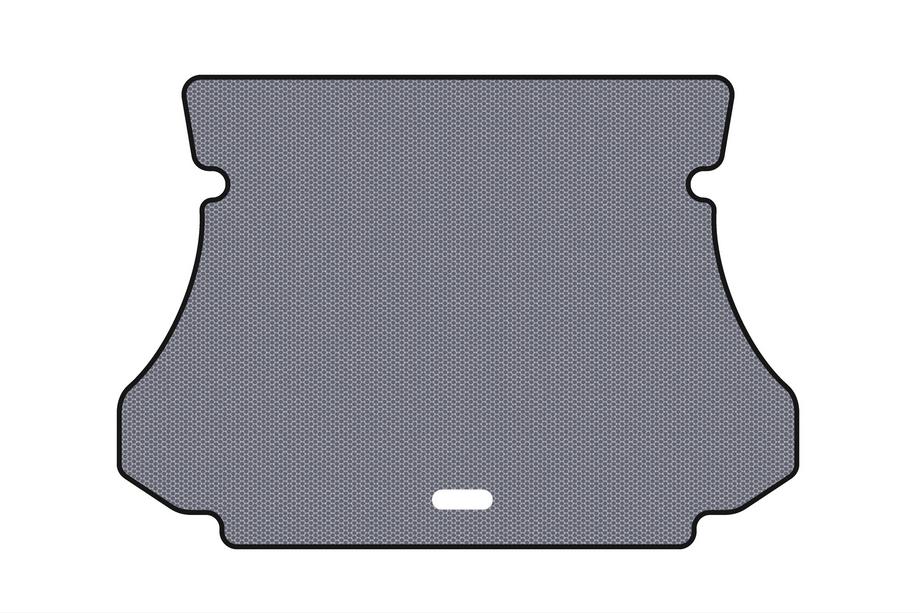Hyundai Santa Fe 1 2000–2006 Gummimatta till bagageutrymmet Carsuit (Grå) Image