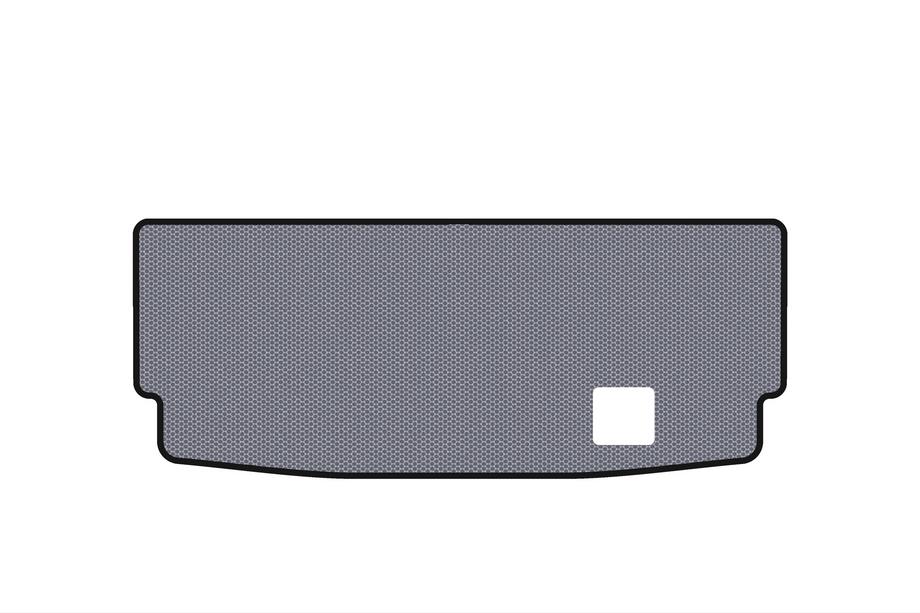 Mercedes GL class X164 2006–2012 Gummimatta till bagageutrymmet Carsuit (7-sits, med 3:e sätesraden uppe, grå) Image